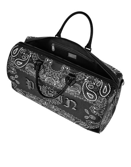 Leather Handle Bag Paisley Gothic Plein