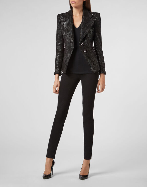Leather Jacket Elegant