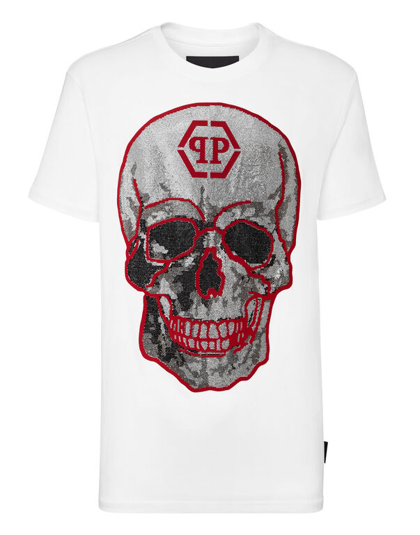 T-shirt Round Neck SS Crystal Skull