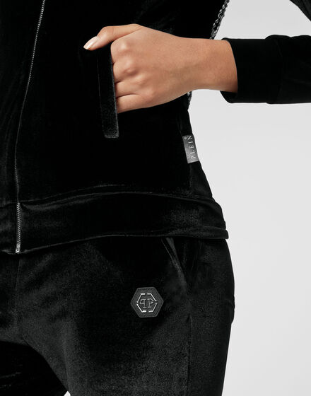 Tracksuit Hoodie/Trousers with Crystals