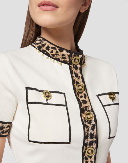Knit Dress Leopard