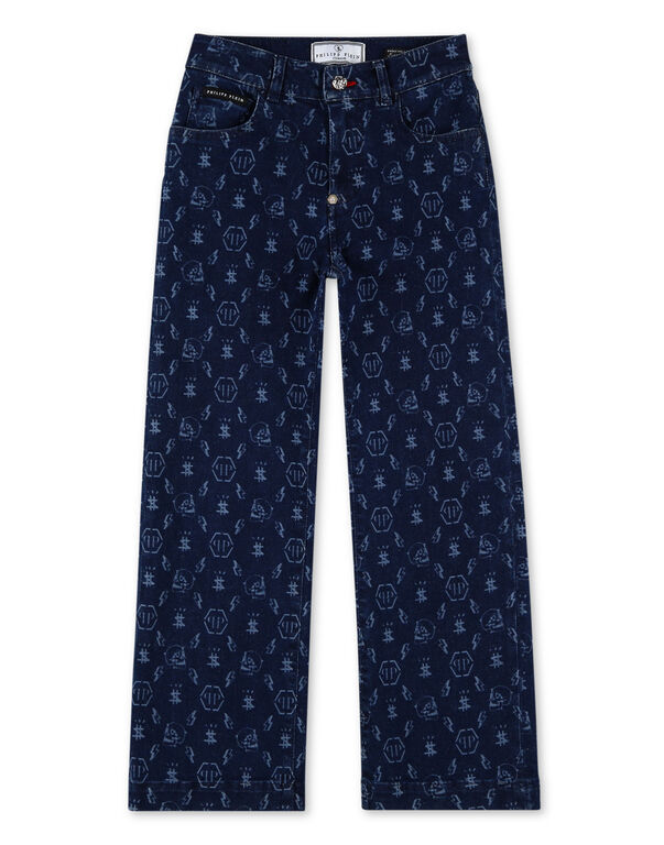 ANKLE TROUSERS Monogram