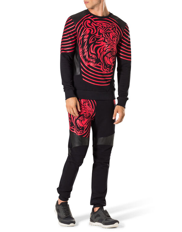 Sweatshirt LS "Tribal tiger"