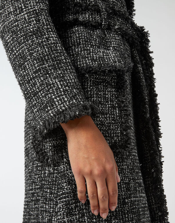 Tweed Long Coat