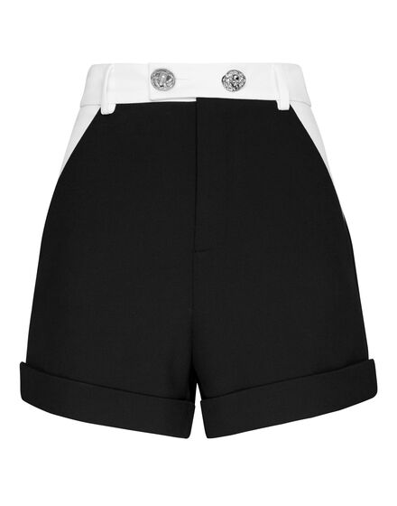 Cady Black and White Short Trousers