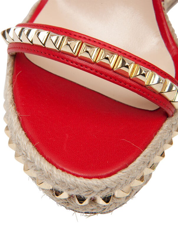 Sandals Wedge "Rouge"