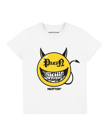T-shirt Round Neck SS Evil Smile