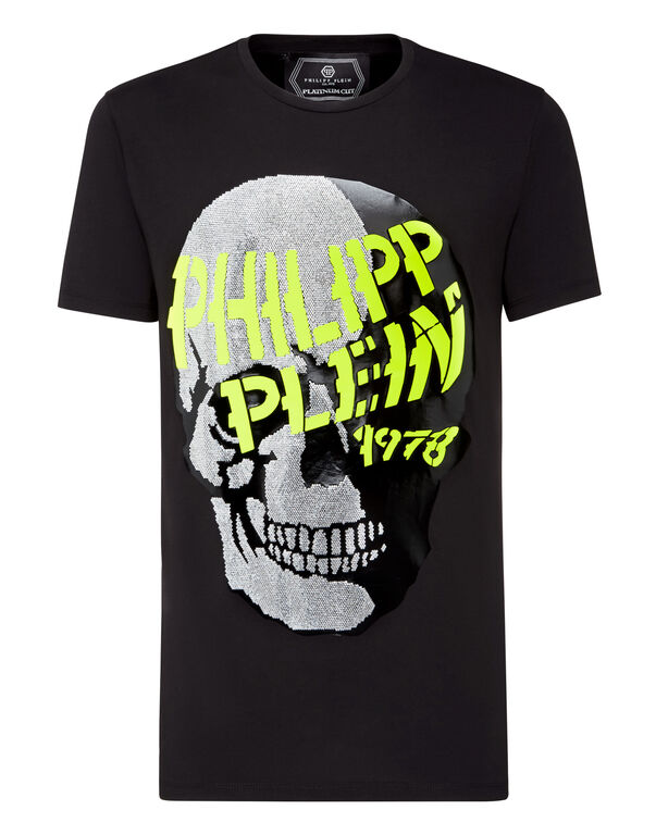 T-shirt Round Neck SS Skull and Plein
