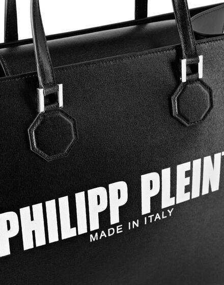 Leather Big Handle bag Philipp Plein TM