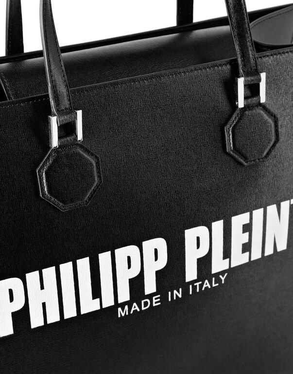 Leather Big Handle bag Philipp Plein TM