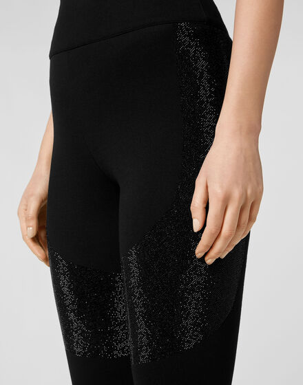 Leggings with Crystals