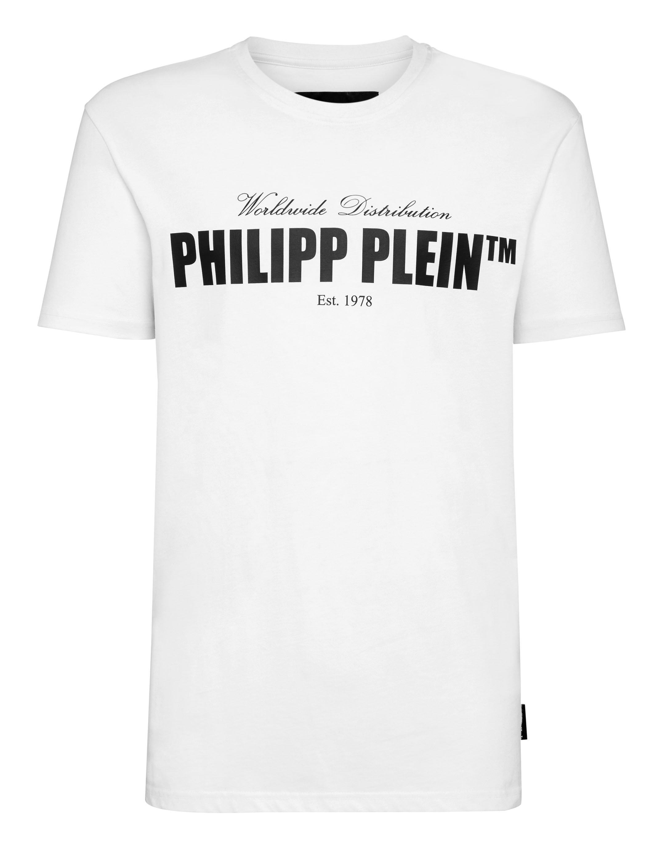 banaan stewardess Caroline T-shirt Round Neck SS Philipp Plein TM | Philipp Plein Outlet
