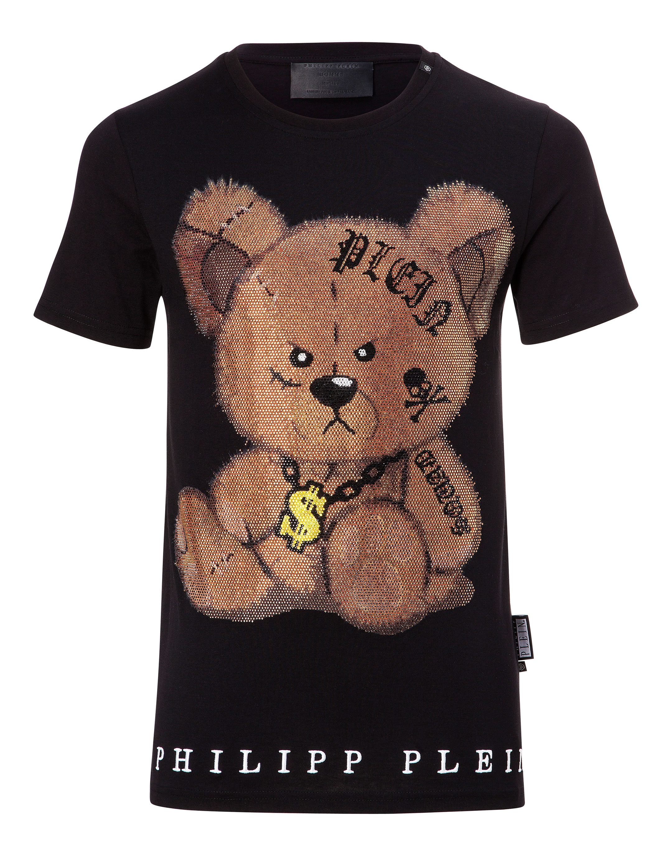 philipp plein t-shirt teddy bear